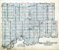 County Map, Williams County 1914
